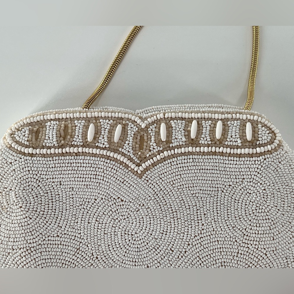 Vintage Saks Fifth Avenue Beaded Purse - Picture 6 of 14